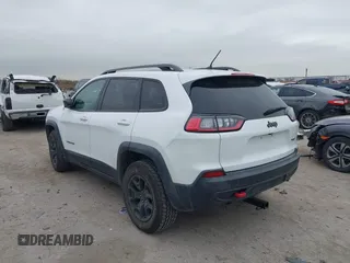 2019 Jeep Cherokee Trailhawk with VIN 1C4PJMBN6KD124023, listed as a IAAI auction lot 41432217 with 76,934 mi miles and . Bid and sale history available at DreamBid. Image 3.