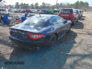 2012 Maserati GranTurismo S with VIN ZAM45KLA8C0065892, listed as a IAAI auction lot 41877800 with 86,813 mi miles. Bid and sale history available at carsss.com. Image 4.