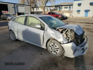 2018 Toyota Prius Two with VIN JTDKARFUXJ3552299, listed as a Copart auction lot 50163025 with Not Provided miles and Salvage Title. Bid and sale history available at carsss.com. Image 4.