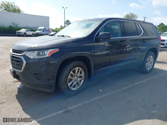 2020 Chevrolet Traverse LS with VIN 1GNERFKWXLJ204066, listed as a IAAI auction lot 41969388 with 33,454 mi miles. Bid and sale history available at carsss.com. Image 20.