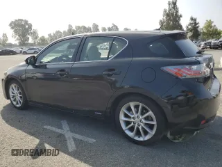 2013 Lexus CT 200h with VIN JTHKD5BH8D2123969, listed as a Copart auction lot 59513835 with 90,176 mi miles and Salvage title. Bid and sale history available at DreamBid. Image 2.