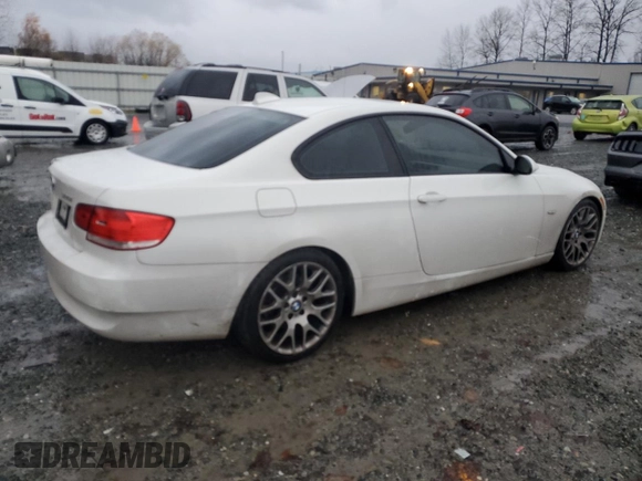 2009 BMW 3 Series 328i with VIN WBAWV13539PG07457, listed as a Copart auction lot 80761734 with 133,384 mi miles and Salvage Title. Bid and sale history available at carsss.com. Image 3.