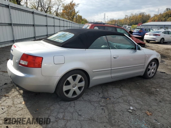 2006 Audi A4 3.0L with VIN WAUDT48H26K001588, listed as a Copart auction lot 77682844 with 126,460 mi miles and Salvage Title. Bid and sale history available at carsss.com. Image 3.