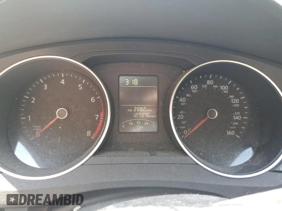 2015 Volkswagen Jetta S with VIN 3VW2K7AJ7FM222573, listed as a Copart auction lot 63015625 with 127,376 mi miles and Salvage title. Bid and sale history available at DreamBid. Image 9.