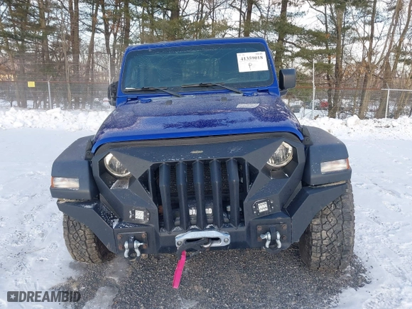 2018 Jeep Wrangler Unlimited Sport S with VIN 1C4HJXDNXJW265764, listed as a IAAI auction lot 41359018 with 50,941 mi miles. Bid and sale history available at carsss.com. Image 13.