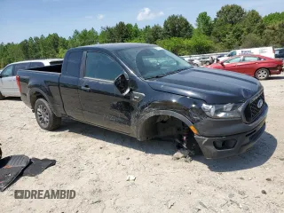 2021 Ford Ranger XL with VIN 1FTER1EH6MLD79123, listed as a Copart auction lot 54138215 with 31,759 mi miles and Salvage title. Bid and sale history available at DreamBid. Image 4.