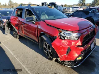 2021 Toyota RAV4 Prime XSE with VIN JTMFB3FV3MD064556, listed as a Copart auction lot 75288363 with 0 mi miles. Bid and sale history available at carsss.com. Image 4.