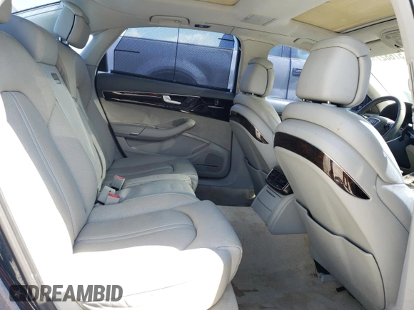 2011 Audi A8 z VIN WAURVAFD6BN013525, wystawiony jako Copart lot #57682755 z przebiegiem 248 492 mil mil oraz Czysty tytuł • Clean title. Historia ofert i sprzedaży dostępna na DreamBid. Obrazek 10.