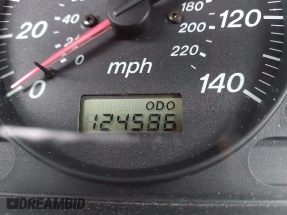 2000 Mazda Protege DX with VIN JM1BJ2224Y0277889, listed as a IAAI auction lot 41160593 with 124,586 mi miles and . Bid and sale history available at DreamBid. Image 7.