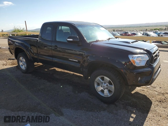 2013 Toyota Tacoma with VIN 5TFUU4ENXDX082950, listed as a Copart auction lot 62703915 with 166,733 mi miles and Salvage title. Bid and sale history available at DreamBid. Image 4.