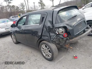 2016 Chevrolet Sonic LT with VIN 1G1JC6SH6G4103579, listed as a IAAI auction lot 41492533 with 224,192 mi miles. Bid and sale history available at carsss.com. Image 3.
