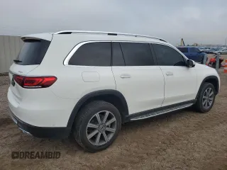 2021 Mercedes-Benz GLS 450 with VIN 4JGFF5KE6MA372050, listed as a Copart auction lot 66987174 with 78,528 mi miles and Salvage Title. Bid and sale history available at DreamBid. Image 3.