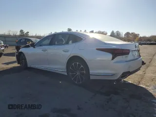 2023 Lexus LS with VIN JTHG5LGF5P5011325, listed as a Copart auction lot 78655614 with Not provided miles and Salvage title. Bid and sale history available at DreamBid. Image 2.