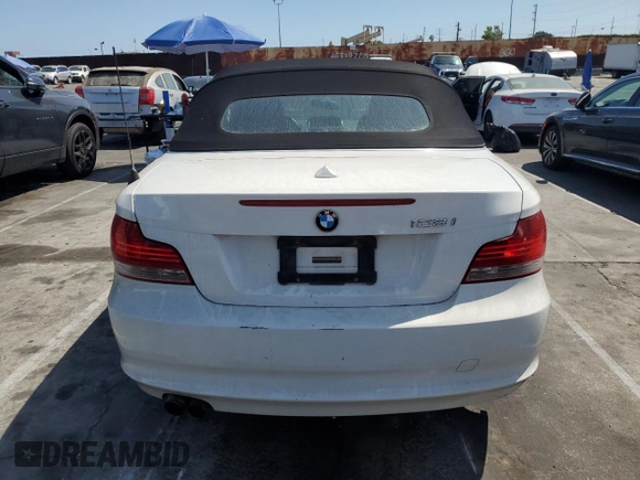 2010 BMW 1 Series 128i with VIN WBAUN1C51AVH81745, listed as a Copart auction lot 54379595 with 169,839 mi miles and Clean title. Bid and sale history available at DreamBid. Image 6.