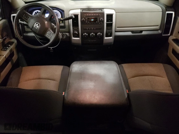 2012 Ram 1500 Big Horn with VIN 1C6RD7LT3CS209288, listed as a Copart auction lot 51516885 with 118,787 mi miles and Salvage Title. Bid and sale history available at carsss.com. Image 8.