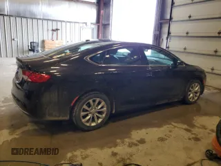 2015 Chrysler 200 C with VIN 1C3CCCCB1FN549631, listed as a Copart auction lot 53673485 with 136,106 mi miles and Clean Title. Bid and sale history available at DreamBid. Image 3.