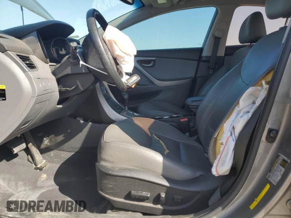 2013 Hyundai Elantra Limited with VIN 5NPDH4AE7DH202368, listed as a Copart auction lot 52707695 with 105,956 mi miles and Salvage Title. Bid and sale history available at DreamBid. Image 7.