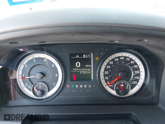 2018 Ram 2500 Tradesman with VIN 3C6UR5CJ1JG261280, listed as a IAAI auction lot 41973126 with 57,991 mi miles and . Bid and sale history available at DreamBid. Image 7.