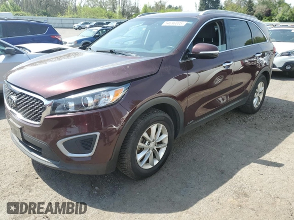 2018 Kia Sorento LX with VIN 5XYPGDA39JG418787, listed as a Copart auction lot 54696805 with 140,983 mi miles and Clean Title. Bid and sale history available at carsss.com. Image 1.