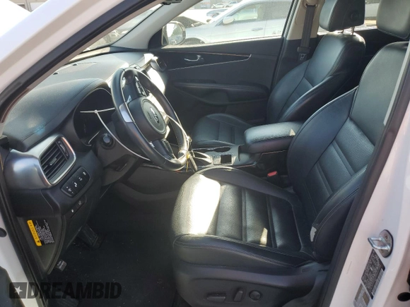 2017 Kia Sorento EX V6 with VIN 5XYPH4A59HG321386, listed as a Copart auction lot 58059574 with 92,235 mi miles and Salvage Title. Bid and sale history available at carsss.com. Image 7.