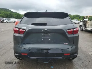 2019 Chevrolet Blazer RS with VIN 3GNKBJRS3KS703107, listed as a Copart auction lot 56701205 with 60,816 mi miles and Salvage title. Bid and sale history available at DreamBid. Image 6.