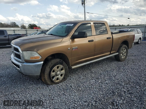 2012 Ram 2500 ST with VIN 3C6UD5CL3CG182714, listed as a Copart auction lot 48295085 with 191,060 mi miles and Salvage Title. Bid and sale history available at carsss.com. Image 1.