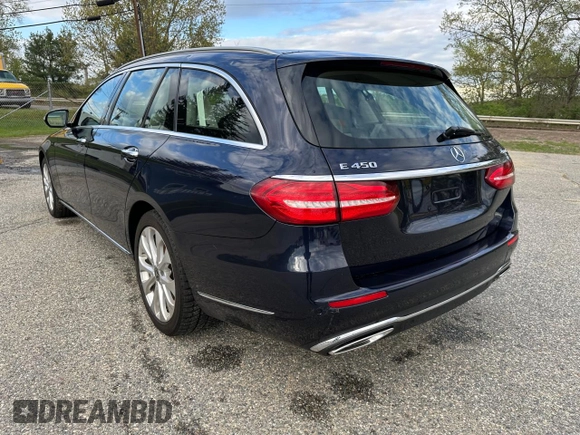 2019 Mercedes-Benz E 450 with VIN WDDZH6JB9KA591631, listed as a Copart auction lot 56421825 with 158,139 mi miles and Clean Title. Bid and sale history available at DreamBid. Image 3.