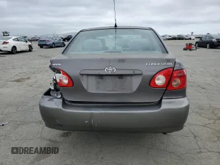 2005 Toyota Corolla CE with VIN 1NXBR32E25Z441570, listed as a Copart auction lot 53280105 with 206,619 mi miles and Salvage Title. Bid and sale history available at DreamBid. Image 6.