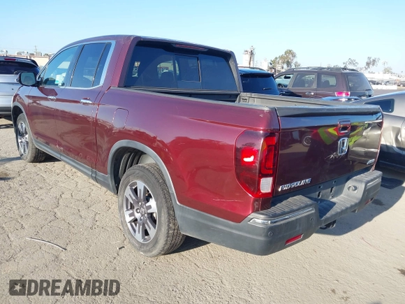 2018 Honda Ridgeline RTL-E with VIN 5FPYK3F75JB007846, listed as a IAAI auction lot 42301480 with 75,820 mi miles and . Bid and sale history available at DreamBid. Image 3.