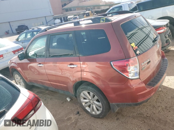 2011 Subaru Forester 2.5X Premium with VIN JF2SHBDC1BH733293, listed as a Copart auction lot 52032645 with 66,446 mi miles and Salvage Title. Bid and sale history available at carsss.com. Image 2.