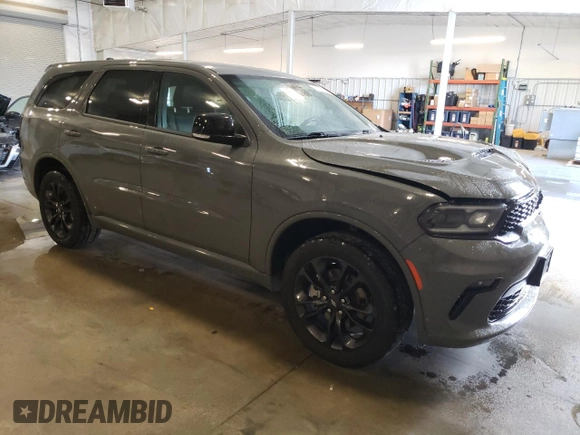 2022 Dodge Durango GT Plus with VIN 1C4RDJDG9NC205413, listed as a Copart auction lot 58713085 with 42,430 mi miles and Salvage title. Bid and sale history available at DreamBid. Image 4.