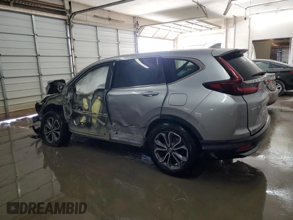 2021 Honda CR-V EX with VIN 2HKRW2H58MH645439, listed as a Copart auction lot 53483645 with 51,175 mi miles and Salvage Title. Bid and sale history available at carsss.com. Image 2.