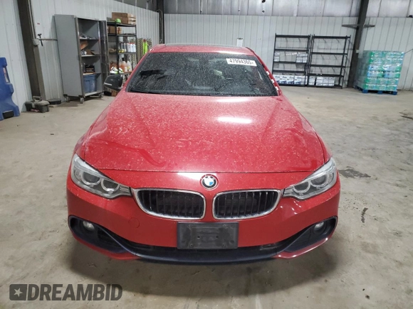 2014 BMW 4 Series 428i xDrive with VIN WBA3N5C51EF715633, listed as a Copart auction lot 47994365 with 90,442 mi miles and Salvage Title. Bid and sale history available at DreamBid. Image 5.
