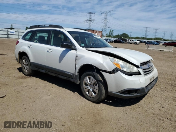2011 Subaru Outback 2.5i z VIN 4S4BRCACXB3438773, wystawiony jako Copart lot #56755335 z przebiegiem 184 518 mil mil oraz Szkoda całkowita • Salvage title. Historia ofert i sprzedaży dostępna na DreamBid. Obrazek 4.