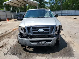 2008 Ford F-150 XL with VIN 1FTVF12548KD52338, listed as a Copart auction lot 57635795 with 115,221 mi miles and Salvage title. Bid and sale history available at DreamBid. Image 5.
