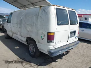 1993 Ford Econoline Cargo with VIN 1FTEE14H6PHB61400, listed as a IAAI auction lot 41889312 with 270,464 mi miles and . Bid and sale history available at DreamBid. Image 3.