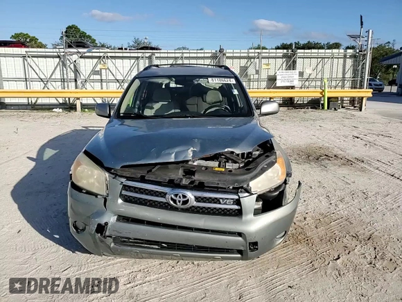 2007 Toyota RAV4 Limited with VIN JTMZK31VX76008451, listed as a Copart auction lot 81186624 with 0 mi miles and Salvage Title. Bid and sale history available at carsss.com. Image 12.