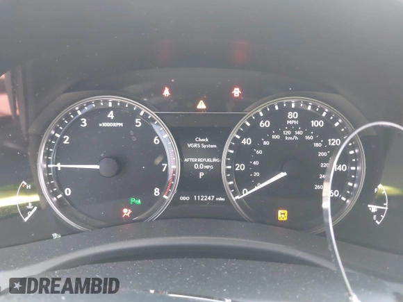 2013 Lexus GS 350 with VIN JTHBE1BLXD5022666, listed as a IAAI auction lot 42598832 with 112,247 mi miles and . Bid and sale history available at DreamBid. Image 7.