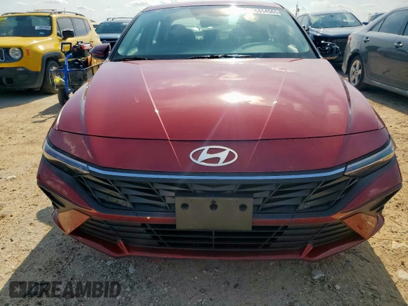 2024 Hyundai Elantra SE z VIN KMHLL4DGXRU829369, wystawiony jako Copart lot #58854565 z przebiegiem 8 112 mil mil oraz Szkoda całkowita • Salvage title. Historia ofert i sprzedaży dostępna na DreamBid. Obrazek 5.