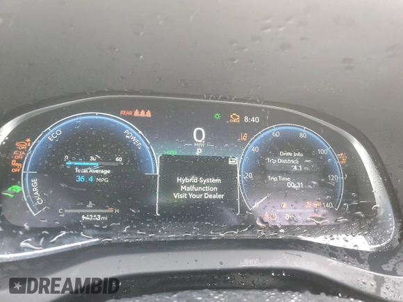 2024 Toyota Venza LE z VIN JTEAAAAH7RJ184495, wystawiony jako Copart lot #45325705 z przebiegiem 14 313 mil mil oraz Szkoda całkowita • Salvage title. Historia ofert i sprzedaży dostępna na DreamBid. Obrazek 9.