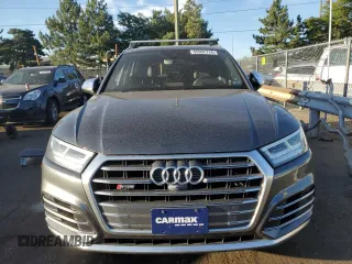 2018 Audi SQ5 Prestige with VIN WA1C4AFY0J2027977, listed as a Copart auction lot 68271184 with Not Provided miles and Salvage Title. Bid and sale history available at DreamBid. Image 5.