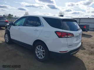 2023 Chevrolet Equinox LT with VIN 3GNAXTEG1PS203321, listed as a IAAI auction lot 41917441 with 60,022 mi miles. Bid and sale history available at carsss.com. Image 3.