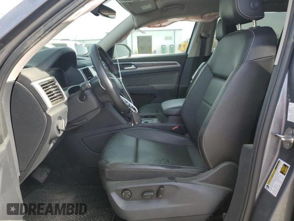 2023 Volkswagen Atlas SE with VIN 1V2JR2CA3PC509307, listed as a Copart auction lot 49605735 with 40,398 mi miles and Salvage title. Bid and sale history available at DreamBid. Image 7.