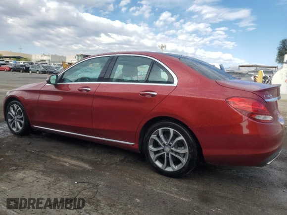 2016 Mercedes-Benz C 300 with VIN 55SWF4JB8GU178264, listed as a Copart auction lot 53858895 with 101,199 mi miles and Clean Title. Bid and sale history available at carsss.com. Image 2.