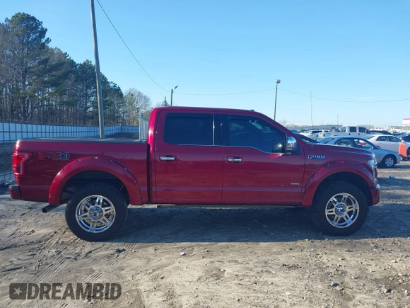 2015 Ford F-150 XLT with VIN 1FTEW1EG9FFA66343, listed as a IAAI auction lot 41497429 with 105,013 mi miles. Bid and sale history available at carsss.com. Image 13.