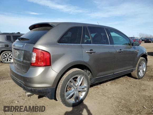 2013 Ford Edge Limited with VIN 2FMDK3KC8DBC65270, listed as a Copart auction lot 48434225 with 172,333 mi miles and Salvage Title. Bid and sale history available at carsss.com. Image 3.