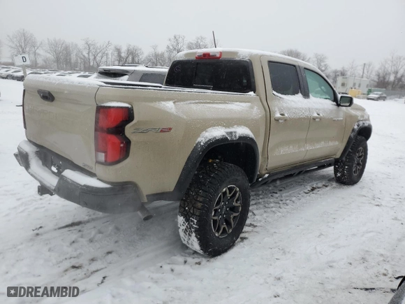 2024 Chevrolet Colorado 4WD ZR2 with VIN 1GCPTFEK9R1145273, listed as a Copart auction lot 43999875 with 8,375 mi miles and Salvage Title. Bid and sale history available at carsss.com. Image 3.