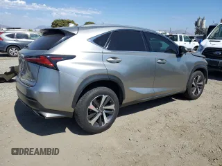 2019 Lexus NX 300 with VIN JTJYARBZ6K2119305, listed as a Copart auction lot 62756135 with 82,685 mi miles and Salvage title. Bid and sale history available at DreamBid. Image 3.