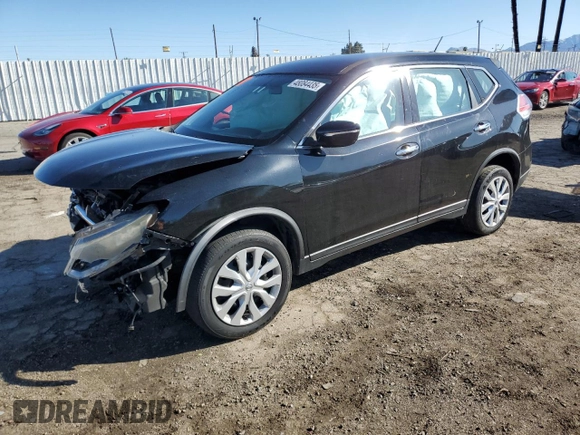 2015 Nissan Rogue S with VIN KNMAT2MT5FP548894, listed as a Copart auction lot 48084435 with 161,294 mi miles and Salvage Title. Bid and sale history available at DreamBid. Image 1.