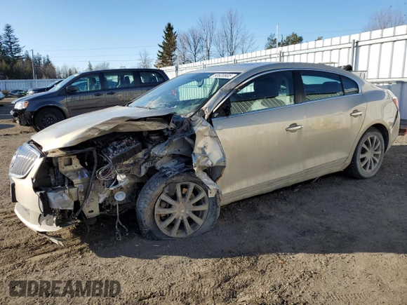 2010 Buick LaCrosse CXL with VIN 1G4GK5EG6AF172331, listed as a Copart auction lot 50620905 with 156,151 mi miles and Salvage title. Bid and sale history available at DreamBid. Image 1.